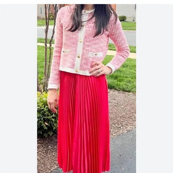 J CREW Popcorn Stitch Cardigan Sweater - Picture 4 of 14